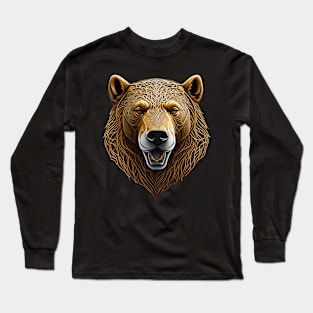 Bear Face Long Sleeve T-Shirt